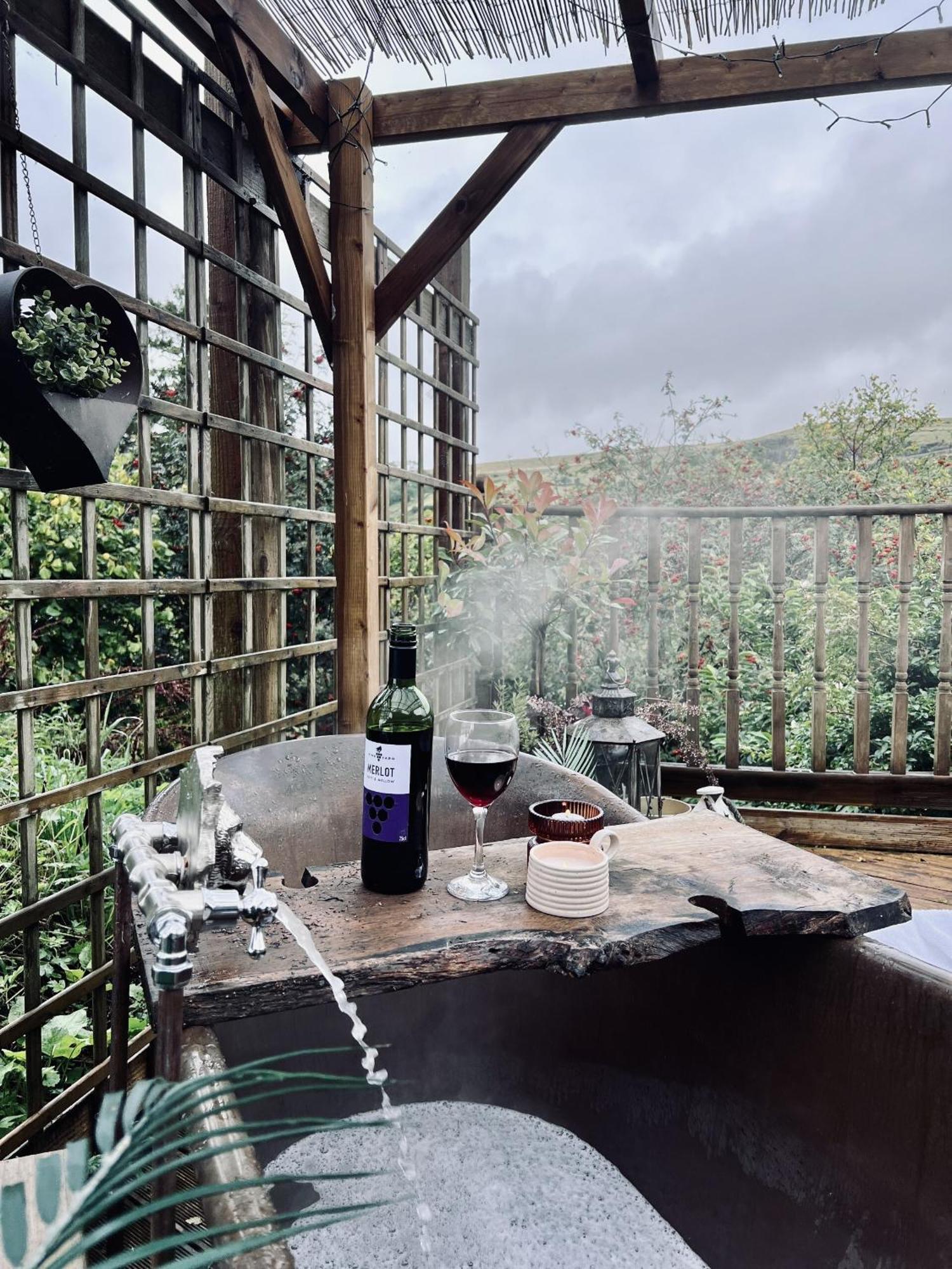 הוילה Pont Sticill 1 - Ein Trysor Cudd - Outdoor Bathtub - Incredible Views מראה חיצוני תמונה